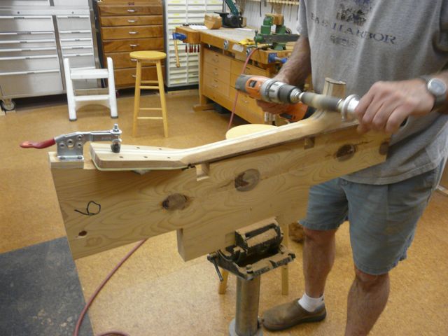 Shaping the neck