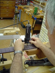 Cleaning the fret slots