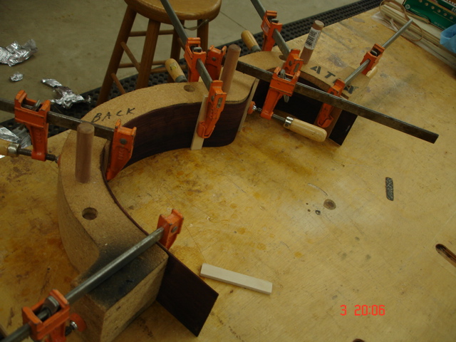 Side Clamped Into Mold