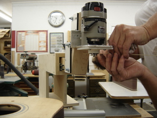Measuring cutter for purfling